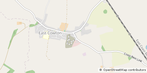 Map of Northallerton, North Yorkshire
