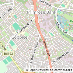 Map of Oldham
