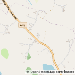 Map of Lisburn, County Antrim