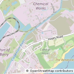 Map of Sully, The Vale of Glamorgan