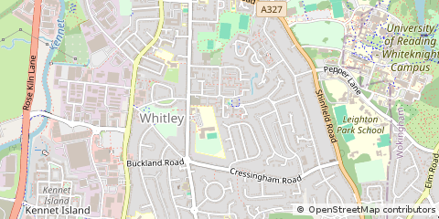 Map of Reading