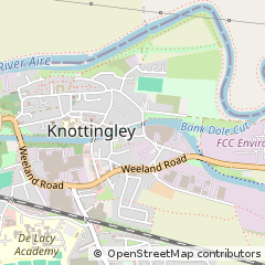 Map of Knottingley, West Yorkshire
