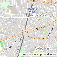 Map of Reading