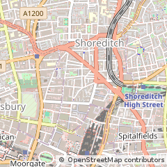 Map of London, Essex