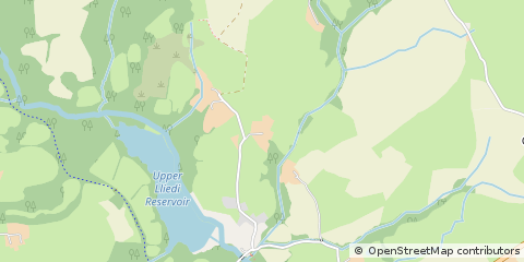 Map of Llanelli, Carmarthenshire