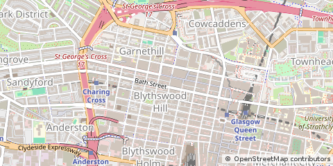 Map of Glasgow
