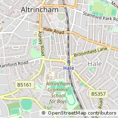 Map of Altrincham