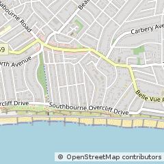 Map of Bournemouth