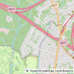 Map of Southampton, Hampshire