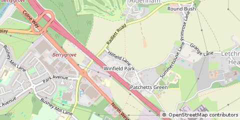 Map of Watford