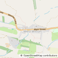 Map of West Witton, North Yorkshire