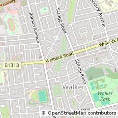 Map of Newcastle Upon Tyne