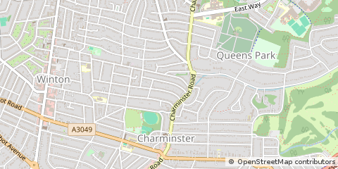 Map of Bournemouth