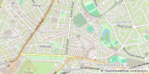 Map of Edinburgh