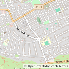 Map of Newcastle Upon Tyne