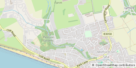 Map of Lymington, Hampshire