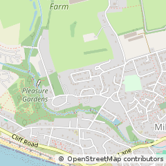 Map of Lymington, Hampshire