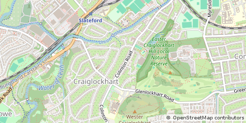 Map of Edinburgh