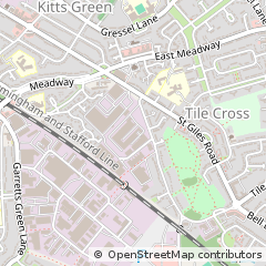 Map of Birmingham