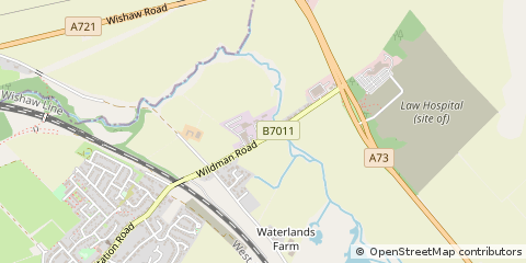 Map of Carluke