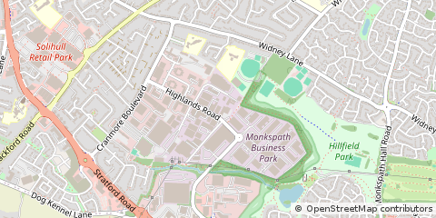 Map of Birmingham
