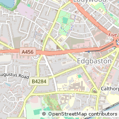 Map of Birmingham