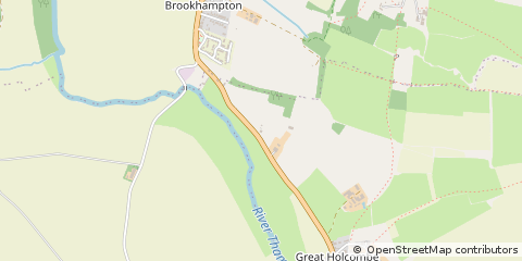 Map of Oxon, Oxfordshire