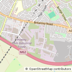 Map of Morley, Leeds
