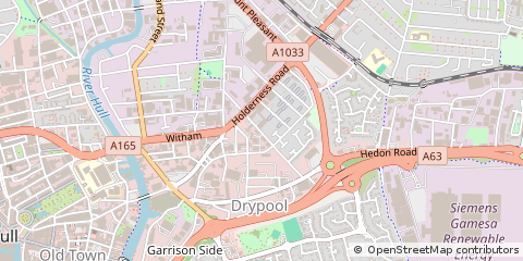 Map of Hull