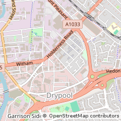 Map of Hull