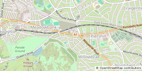 Map of Edinburgh