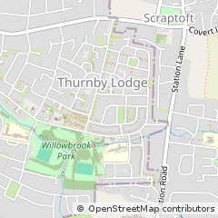 Map of Leicester
