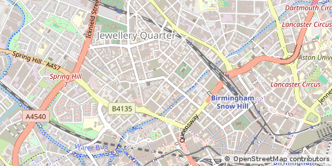 Map of Birmingham