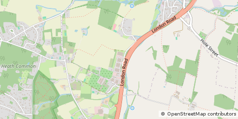 Map of Pulborough, West Sussex