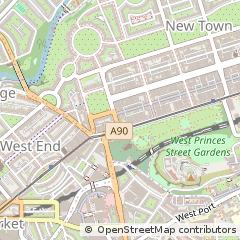 Map of Edinburgh, Midlothian