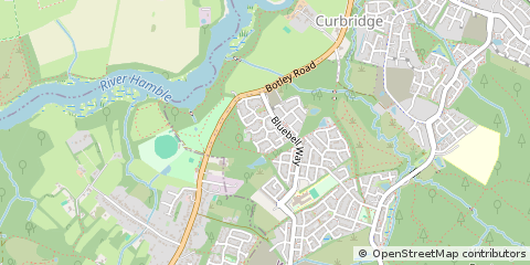 Map of Fareham