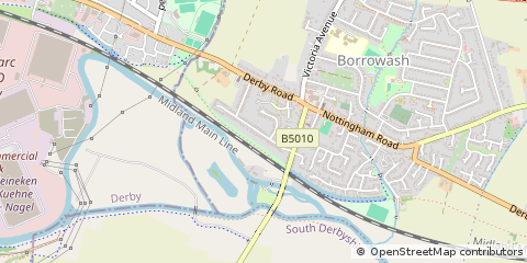 Map of Derby