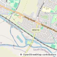 Map of Derby