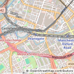 Map of Manchester