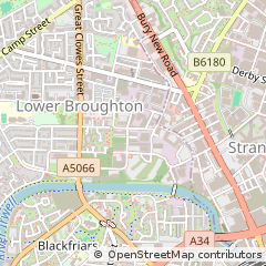 Map of Salford
