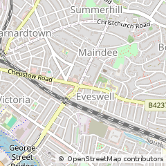 Map of Newport, Gwent