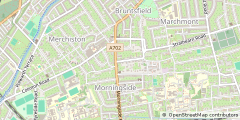 Map of Edinburgh