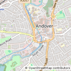 Map of Andover