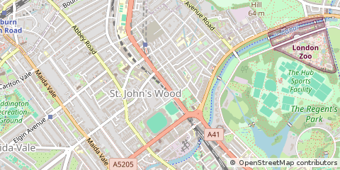 Map of London, City of London