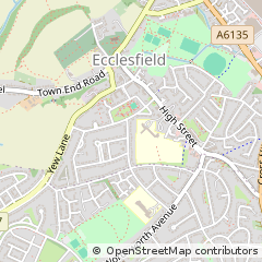 Map of Sheffield