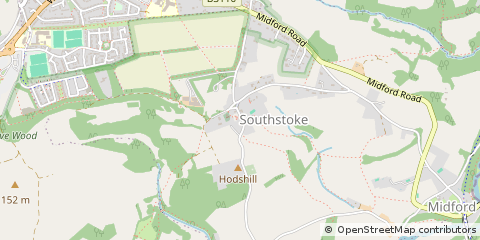 Map of Bath, Hertfordshire
