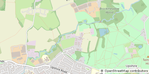 Map of Waltham Abbey