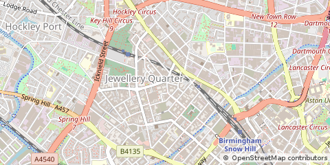 Map of Birmingham