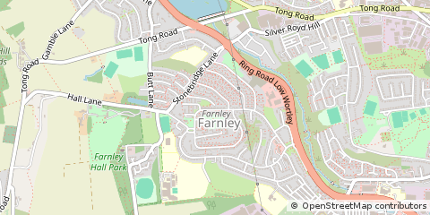 Map of Leeds
