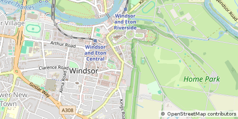 Map of Windsor